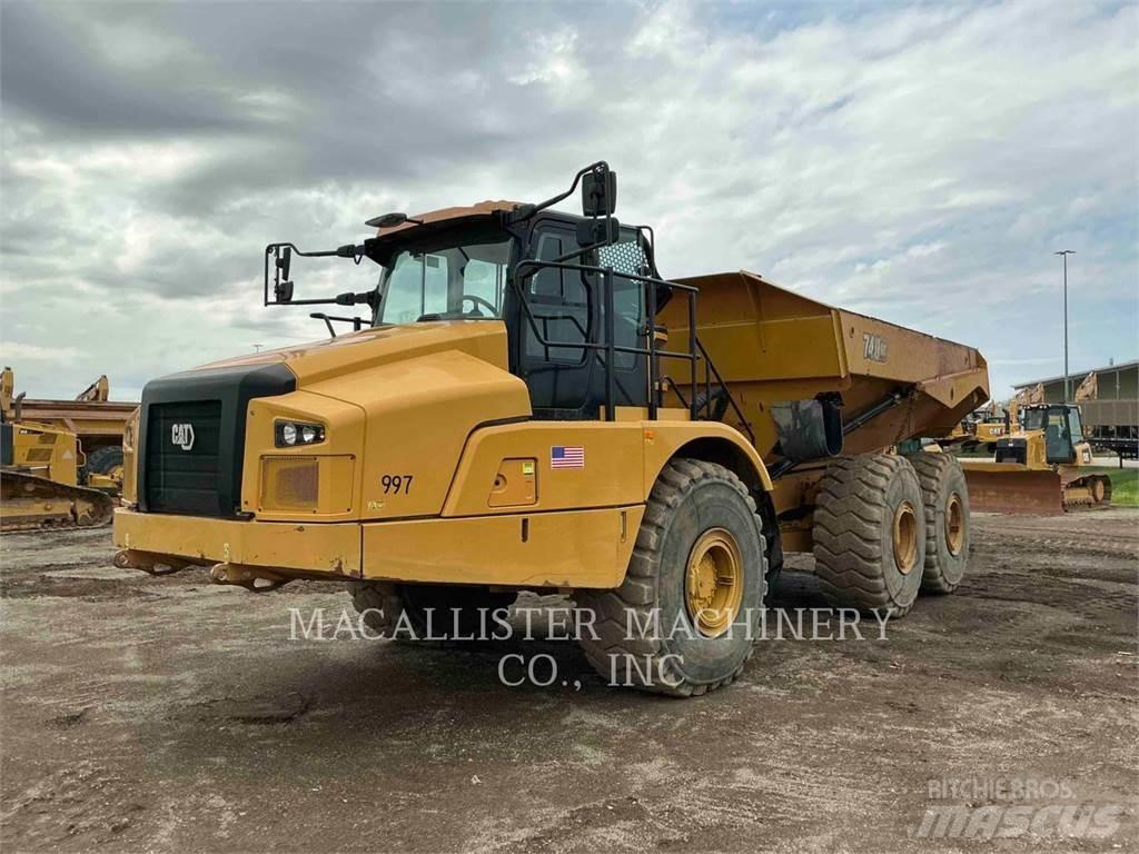 CAT 740 GC Caminhões articulados