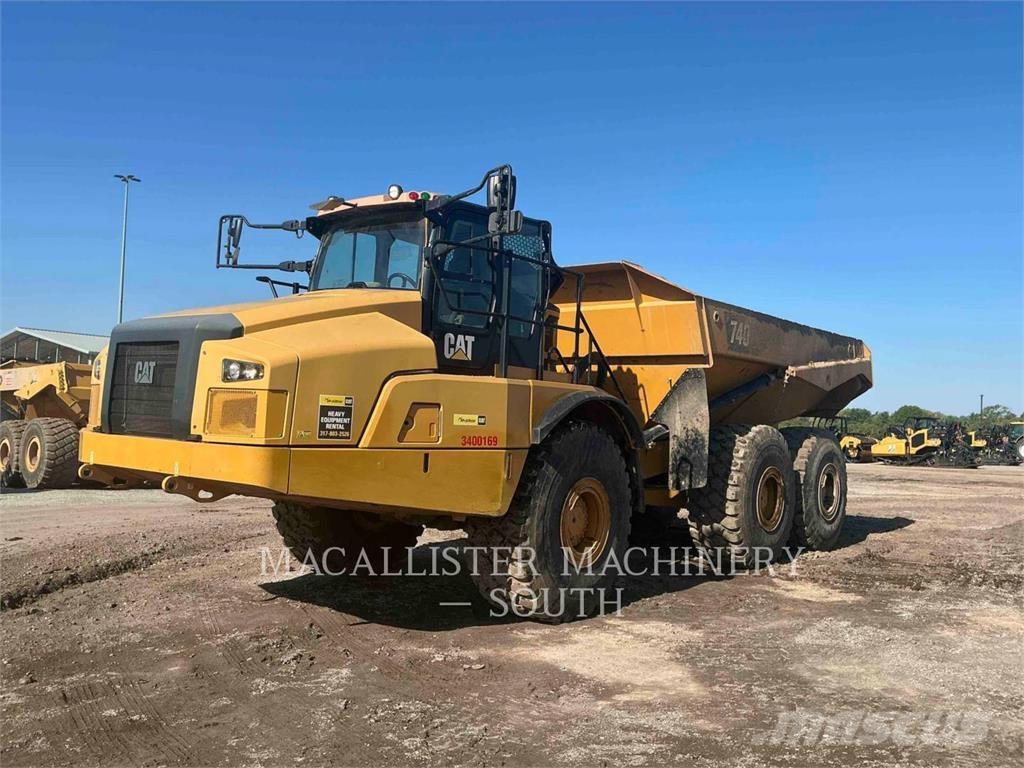 CAT 740 GC Caminhões articulados