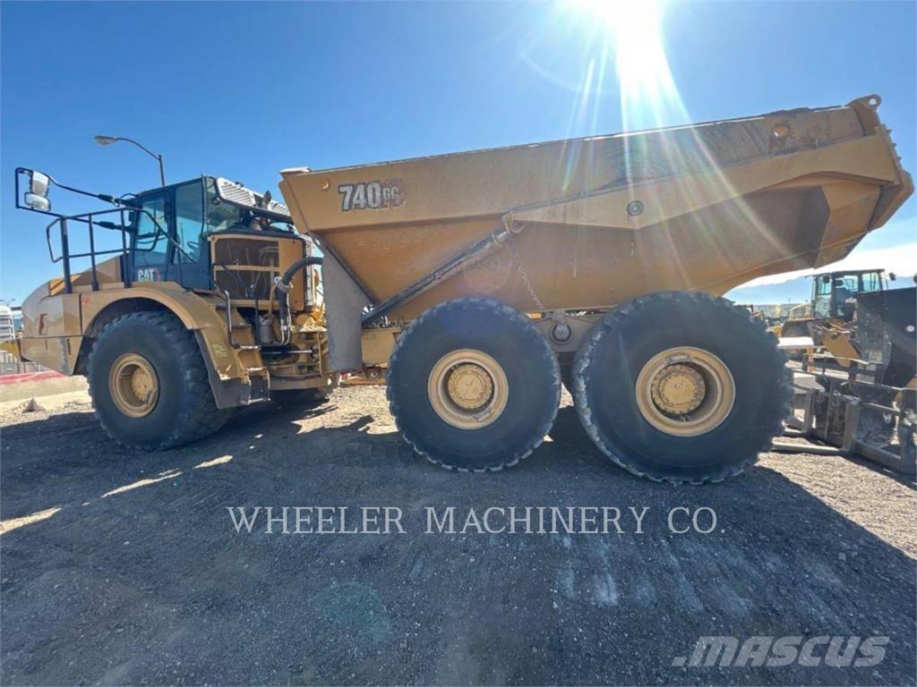 CAT 740 GC TG Caminhões articulados