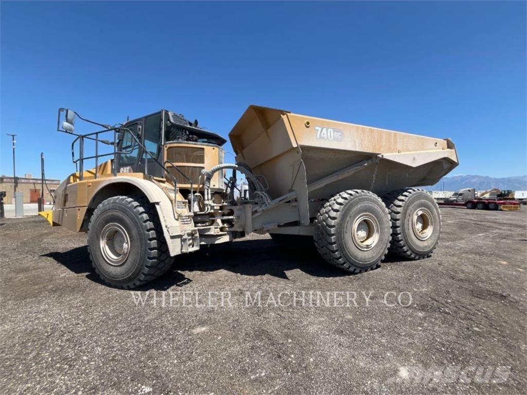 CAT 740 GC TG Caminhões articulados