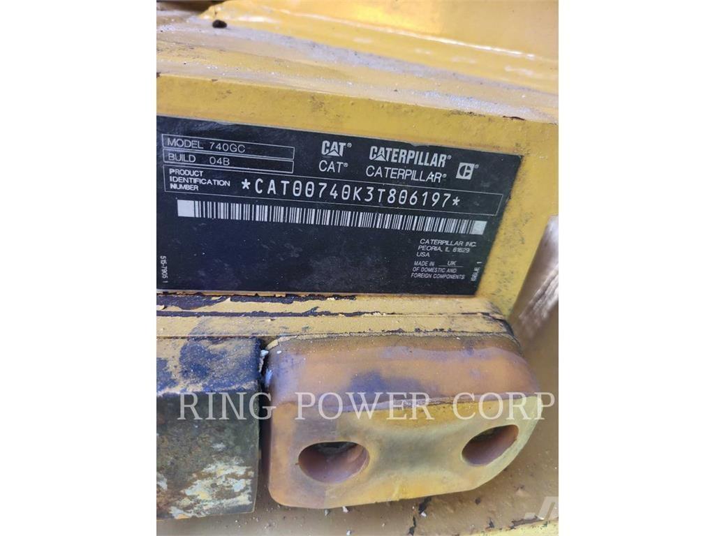 CAT 740GCTG Caminhões articulados