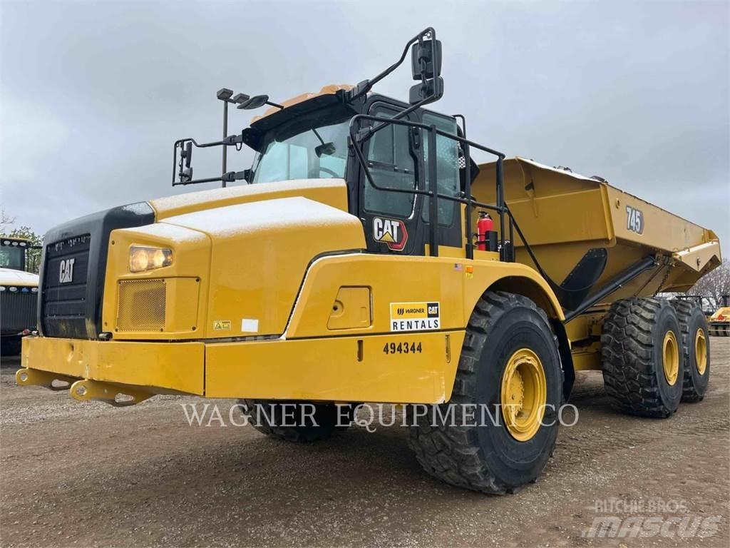 CAT 745 Caminhões articulados