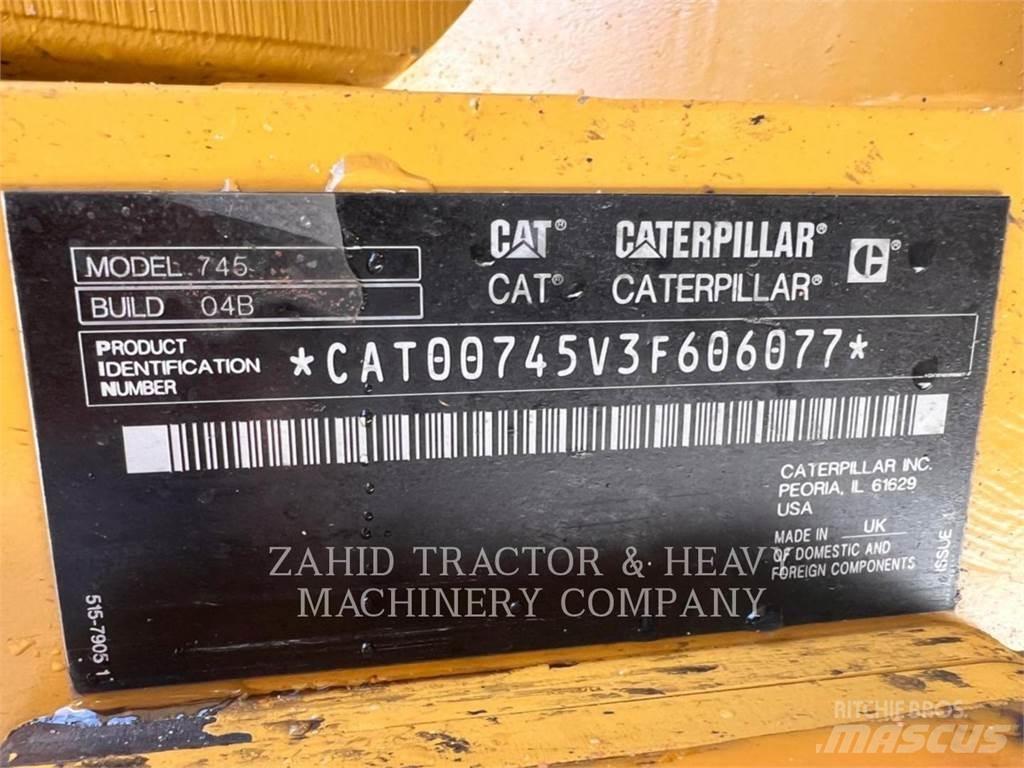 CAT 745-04LRC Caminhões articulados