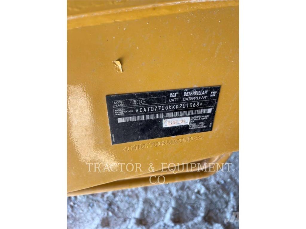 CAT 770G Caminhões articulados