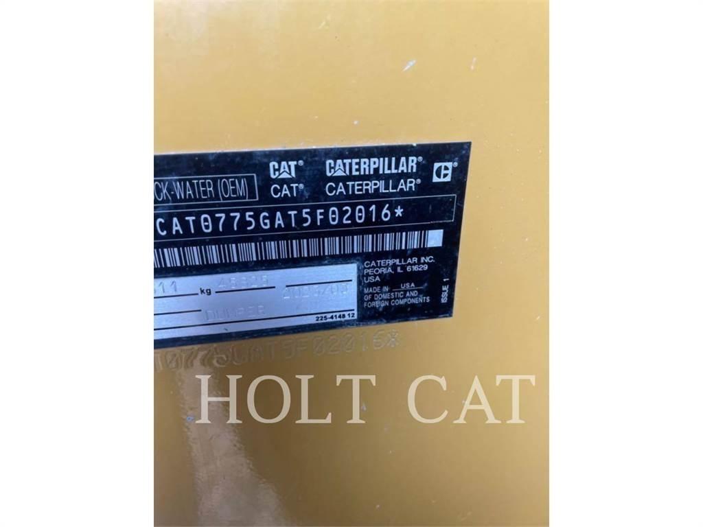 CAT 775G Caminhões articulados