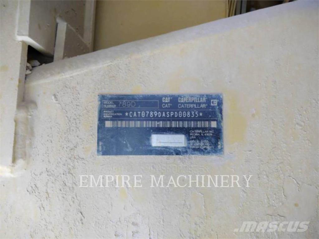 CAT 789D Caminhões articulados