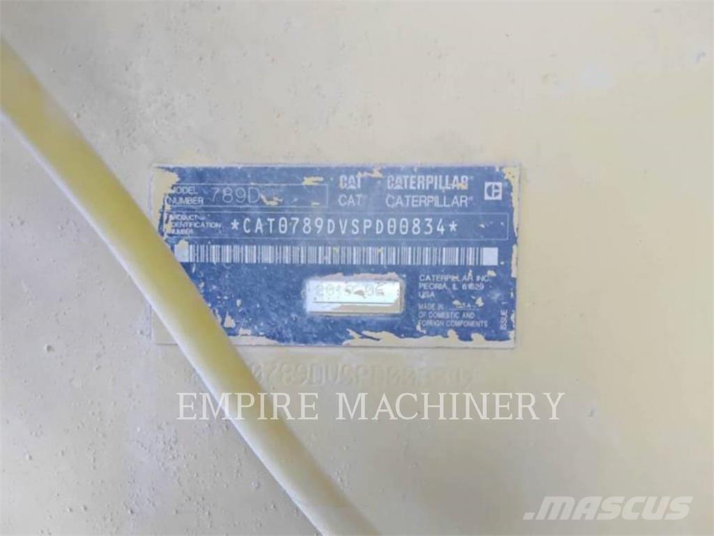 CAT 789D Caminhões articulados