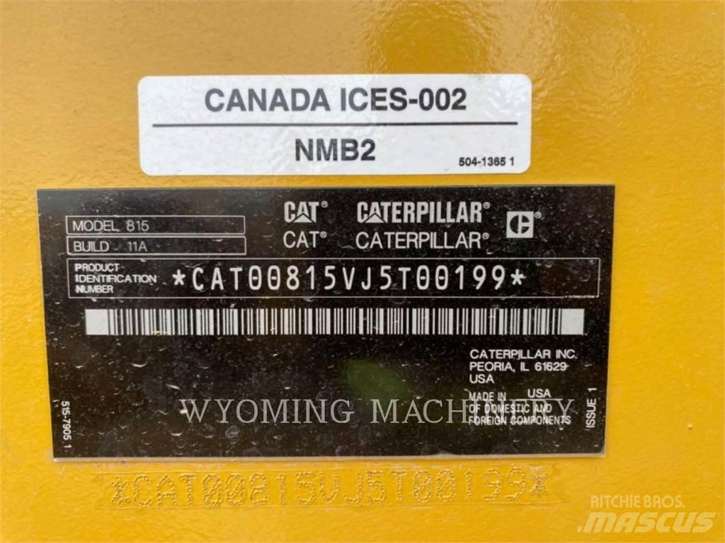 CAT 815 Compactadores para terra