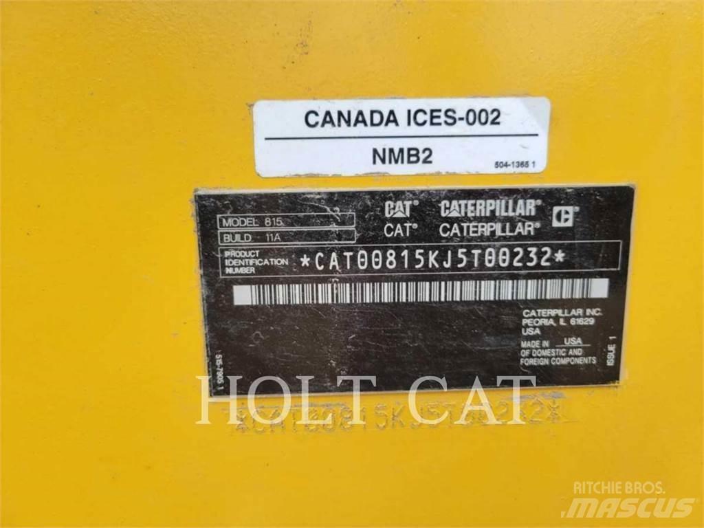 CAT 815 Compactadores para terra