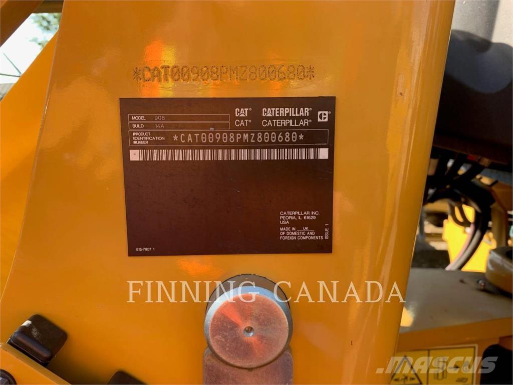 CAT 908 Carregadeiras de rodas