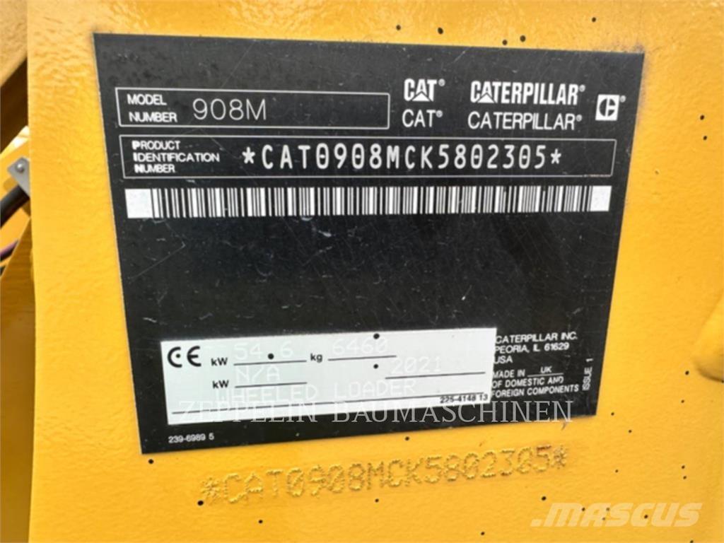 CAT 908M Carregadeiras de rodas