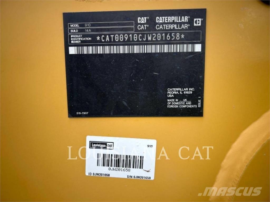 CAT 910 Carregadeiras de rodas