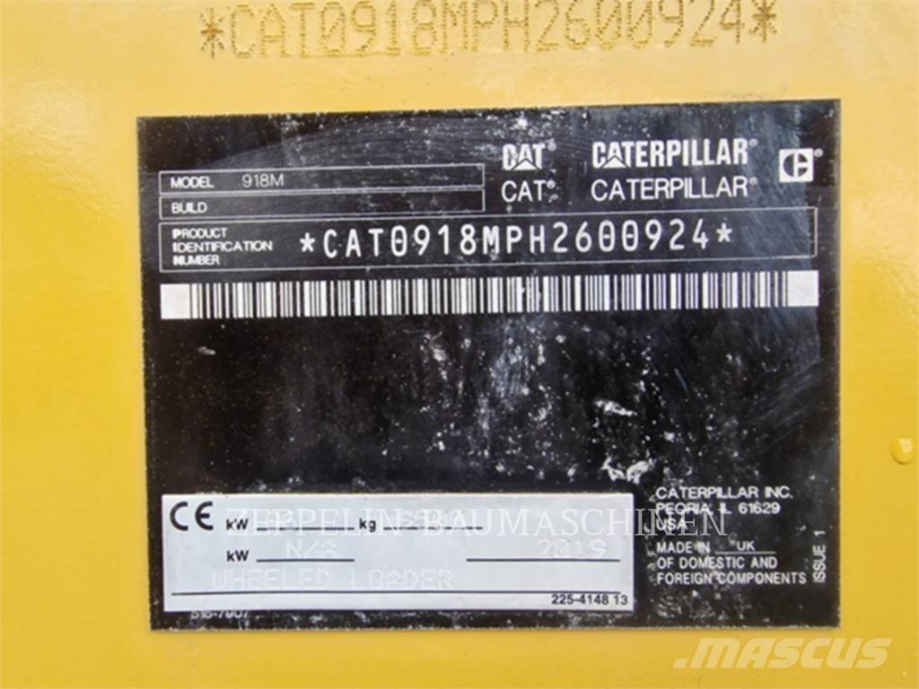 CAT 918M Carregadeiras de rodas