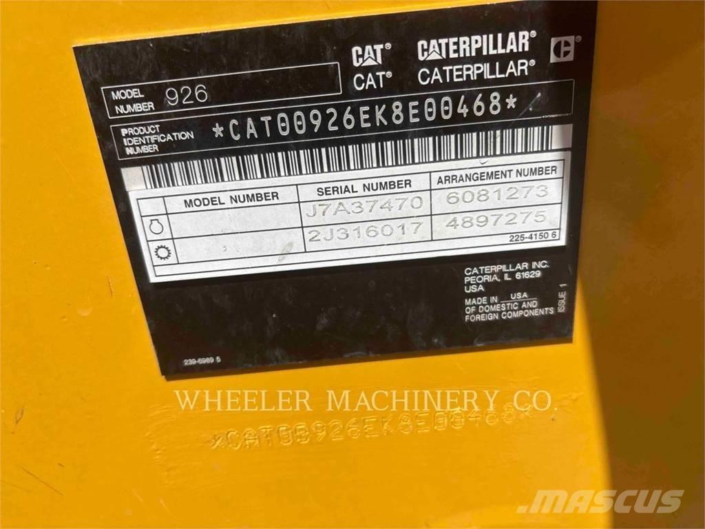 CAT 926 QC 3V Carregadeiras de rodas