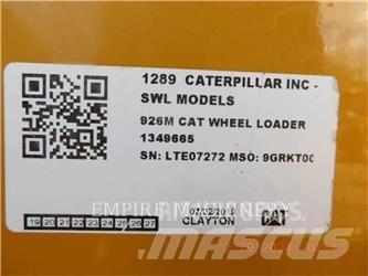 CAT 926M Carregadeiras de rodas