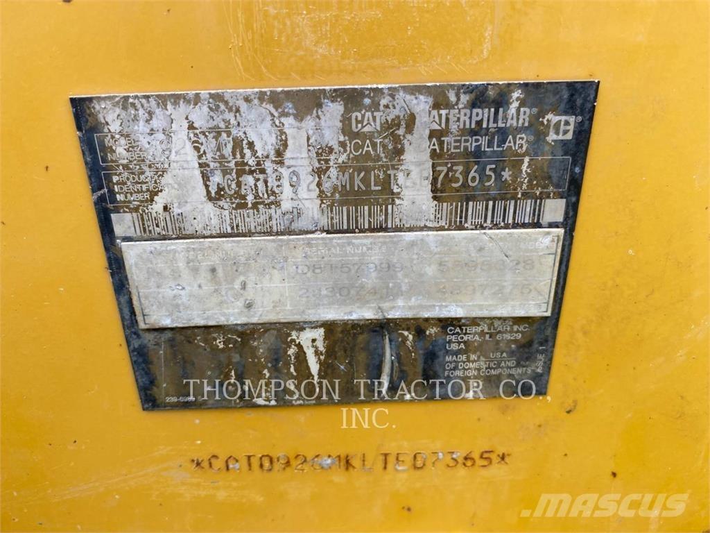 CAT 926M Carregadeiras de rodas