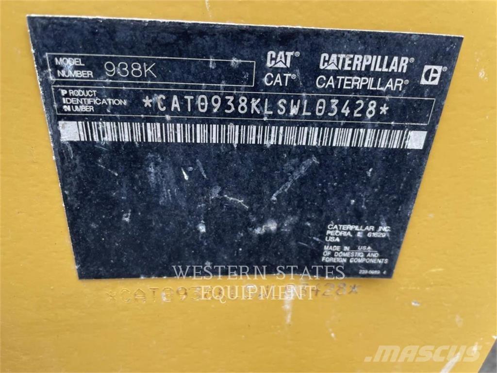 CAT 938K Carregadeiras de rodas