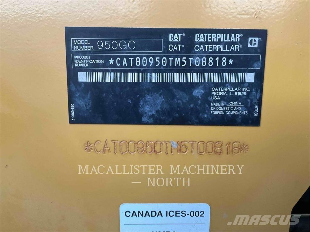 CAT 950GC Q Carregadeiras de rodas