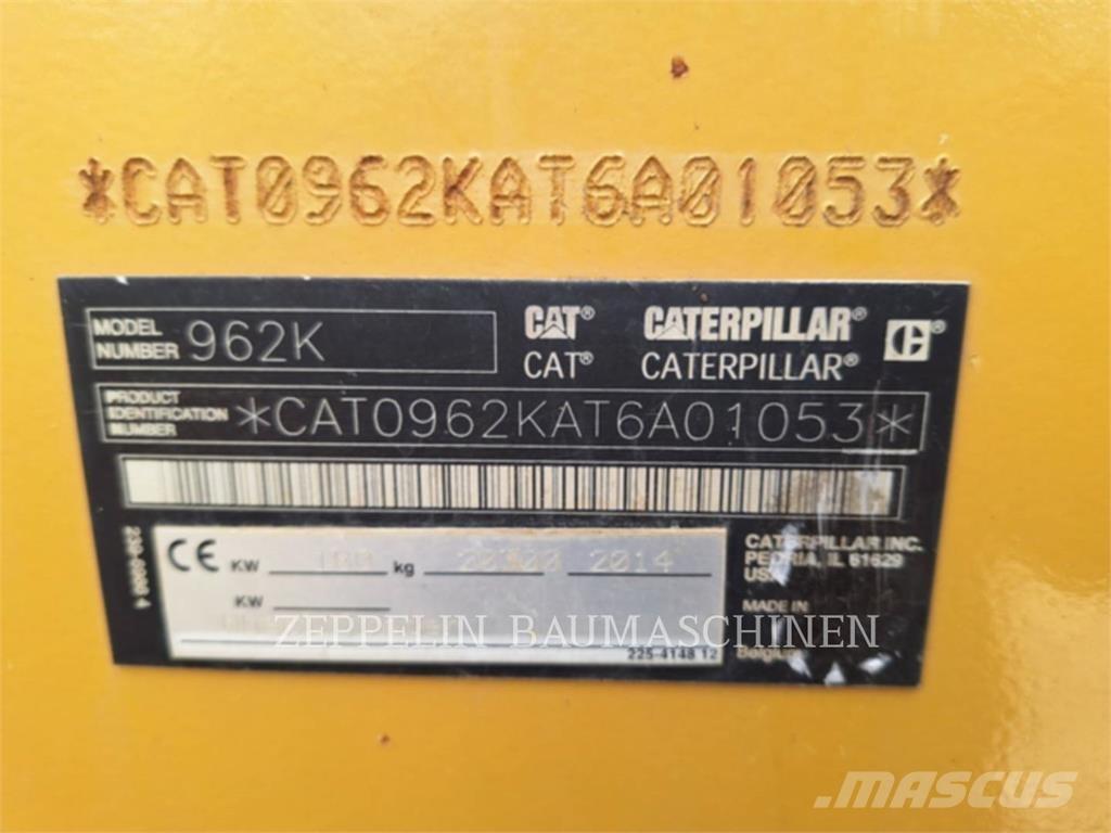 CAT 962K Carregadeiras de rodas