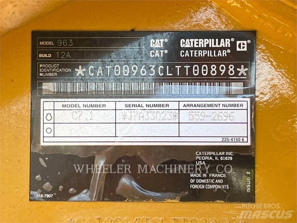CAT 963 Carregadoras de lagartas