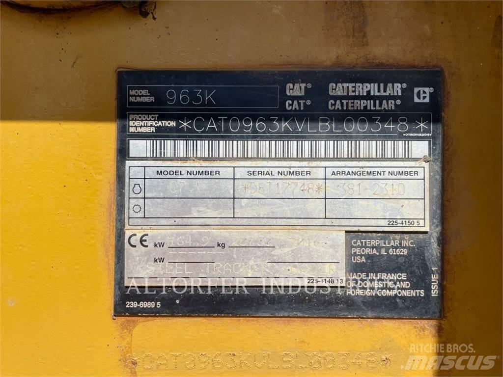 CAT 963K Carregadoras de lagartas