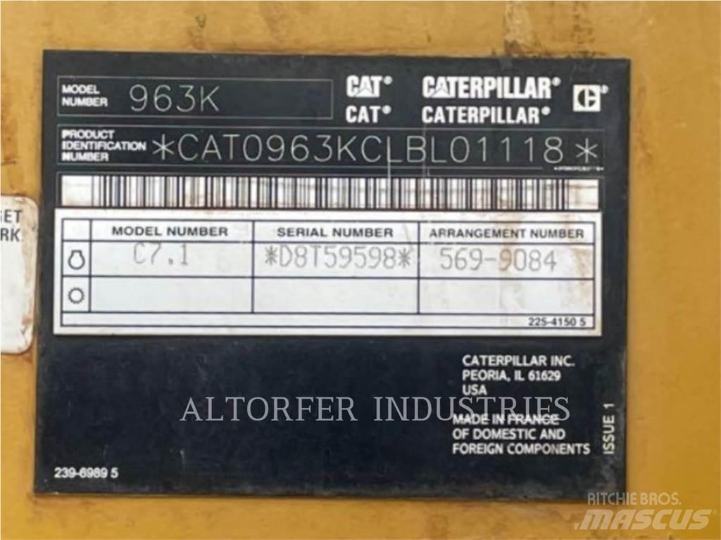 CAT 963K Carregadoras de lagartas
