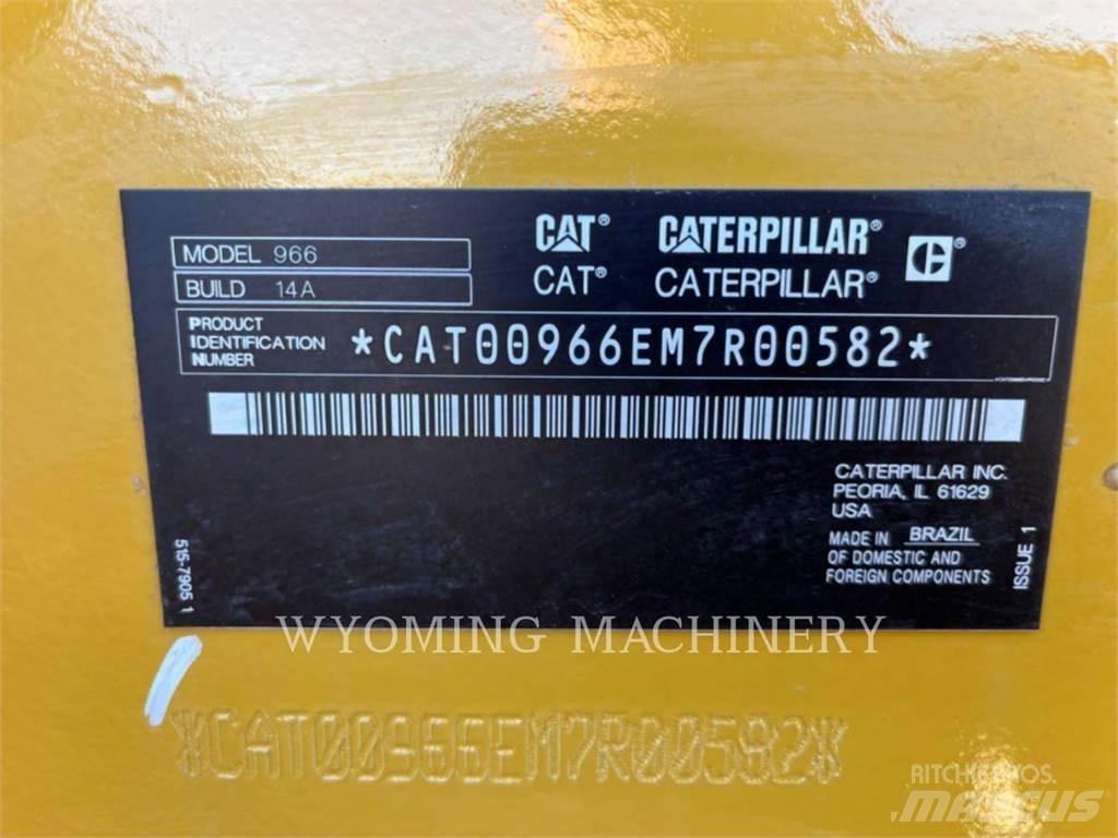 CAT 966 Carregadeiras de rodas