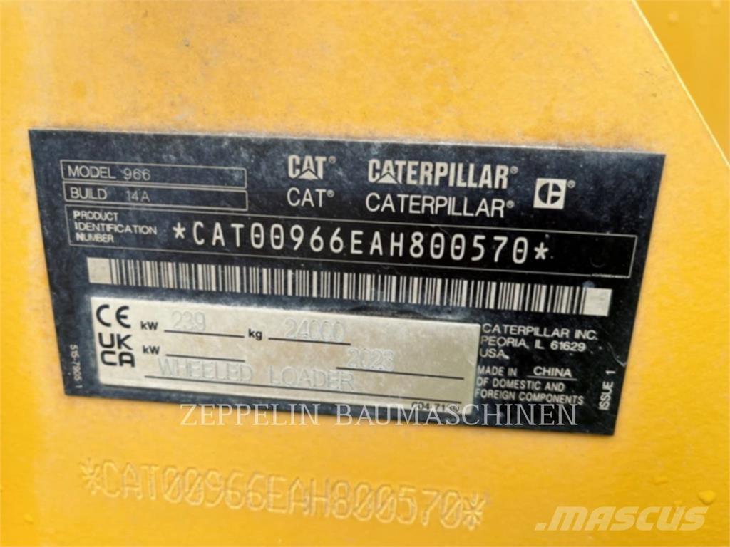 CAT 966 Carregadeiras de rodas