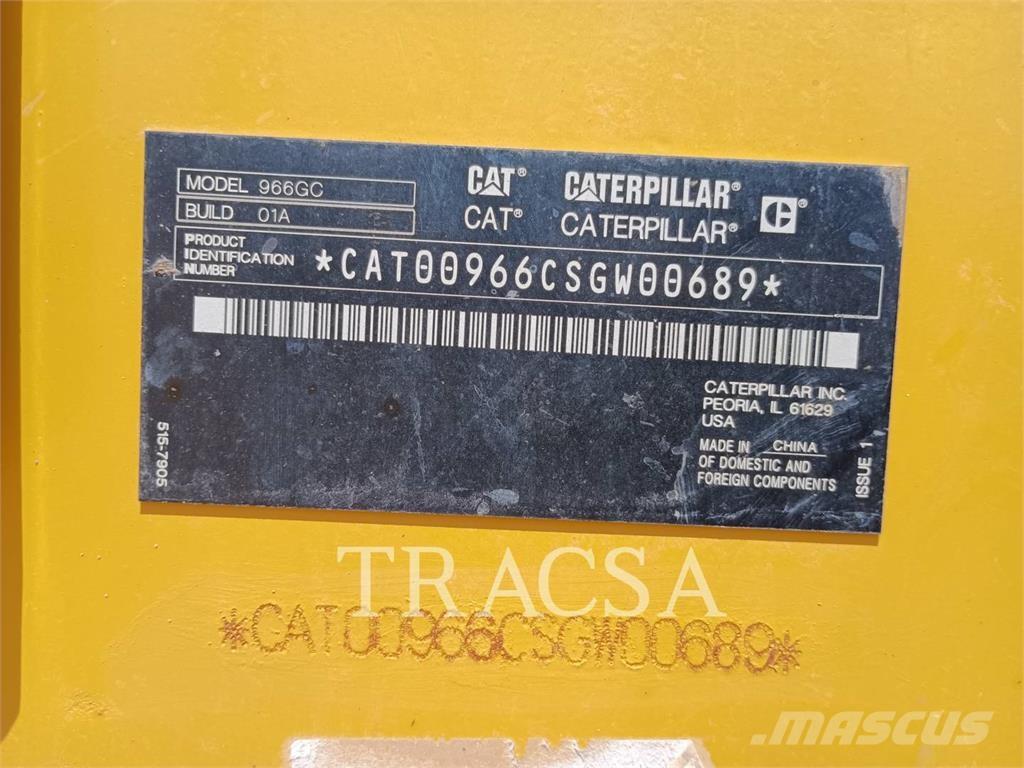 CAT 966GC Carregadeiras de rodas