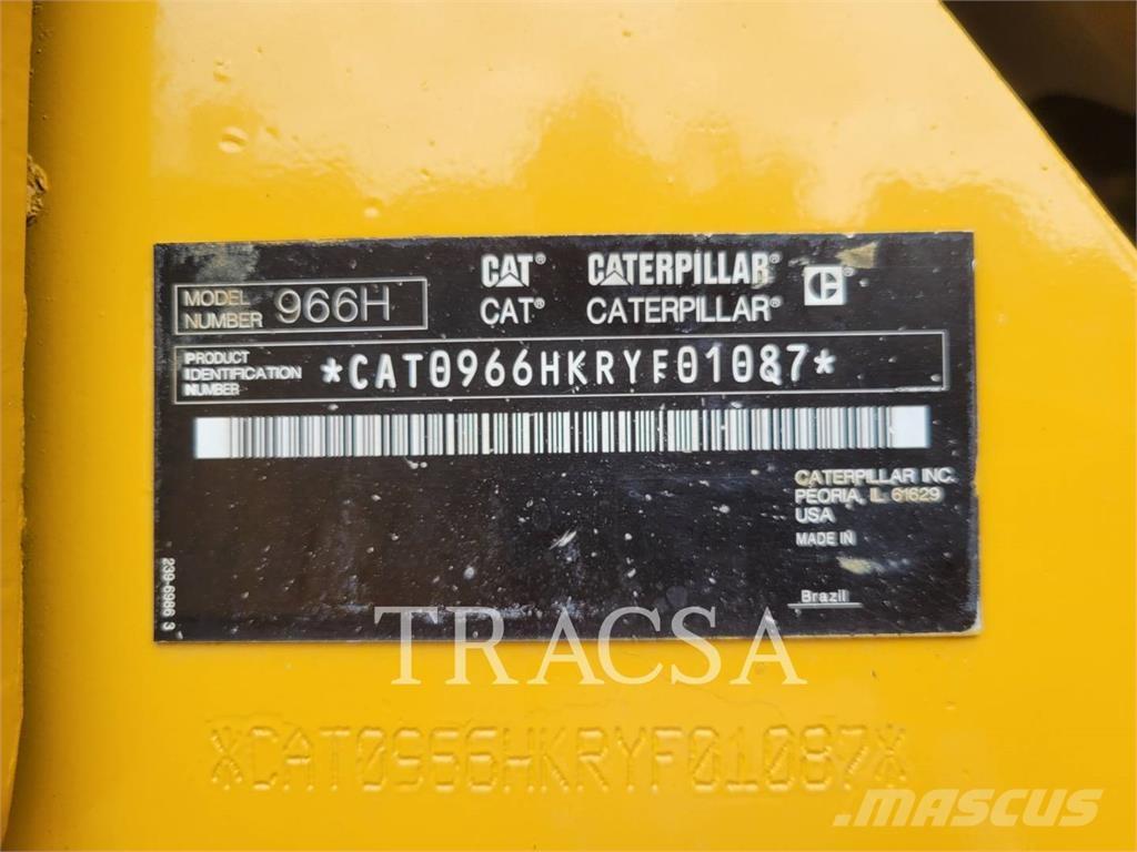 CAT 966H Carregadeiras de rodas