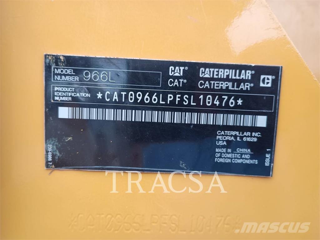 CAT 966L Carregadeiras de rodas
