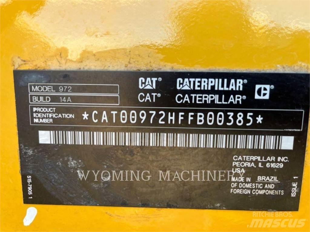 CAT 972 Carregadeiras de rodas