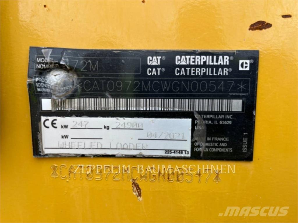 CAT 972M Carregadeiras de rodas