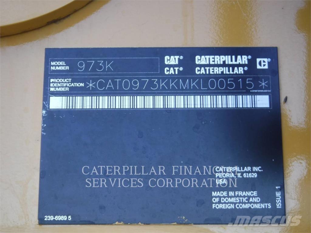 CAT 973K Carregadoras de lagartas