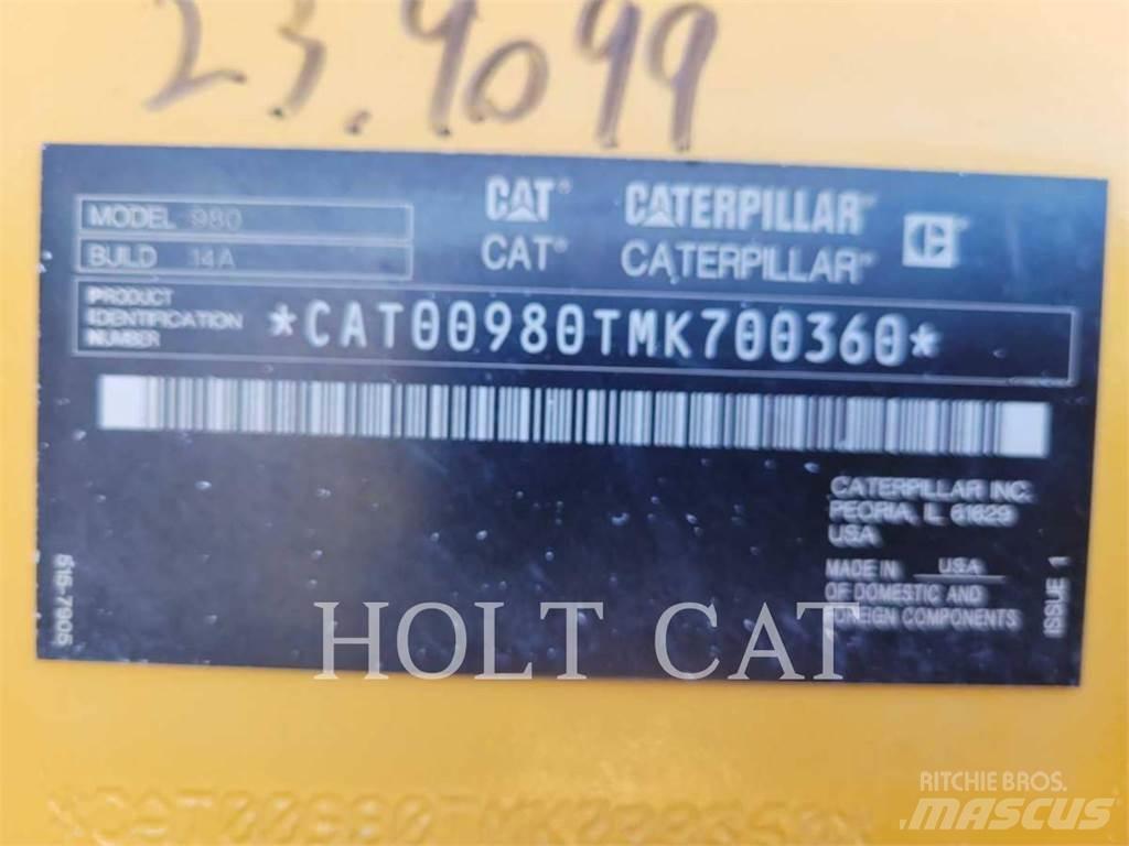 CAT 980 Carregadeiras de rodas