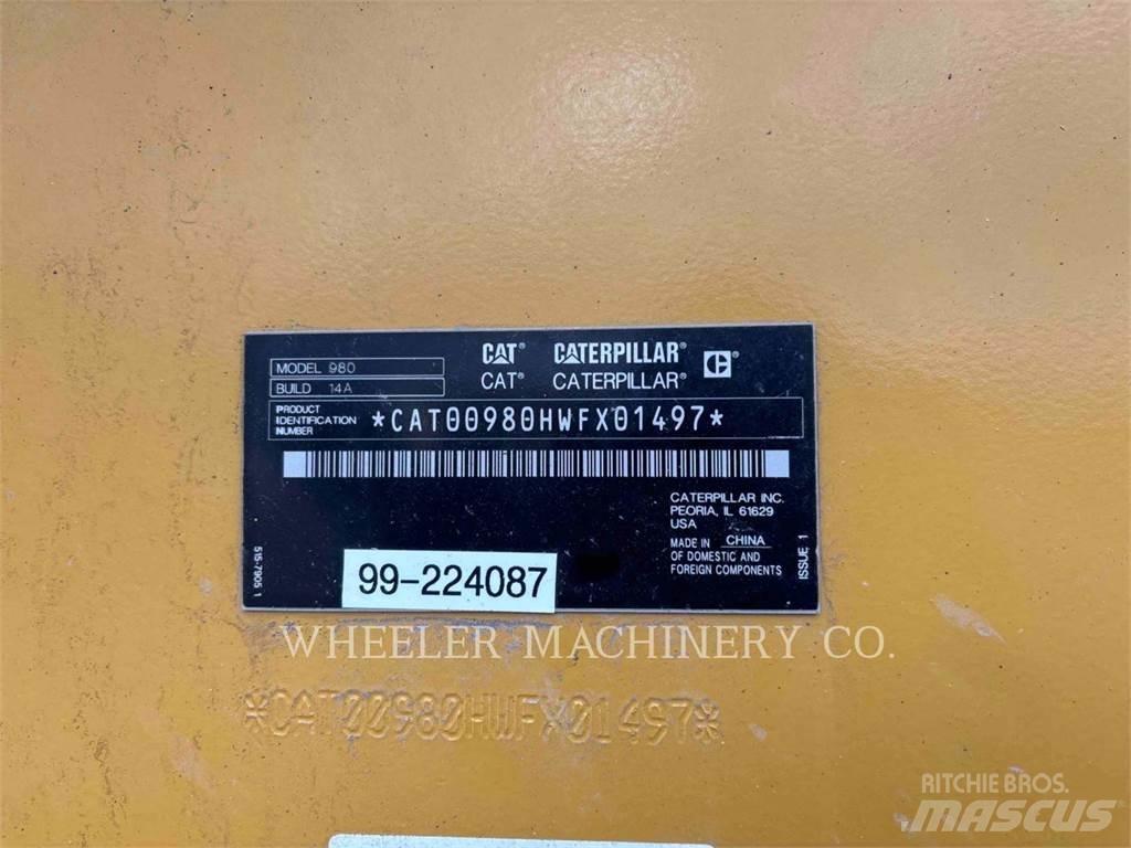 CAT 980 Carregadeiras de rodas