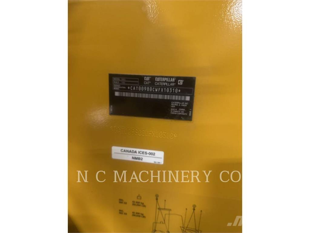 CAT 980 Carregadeiras de rodas