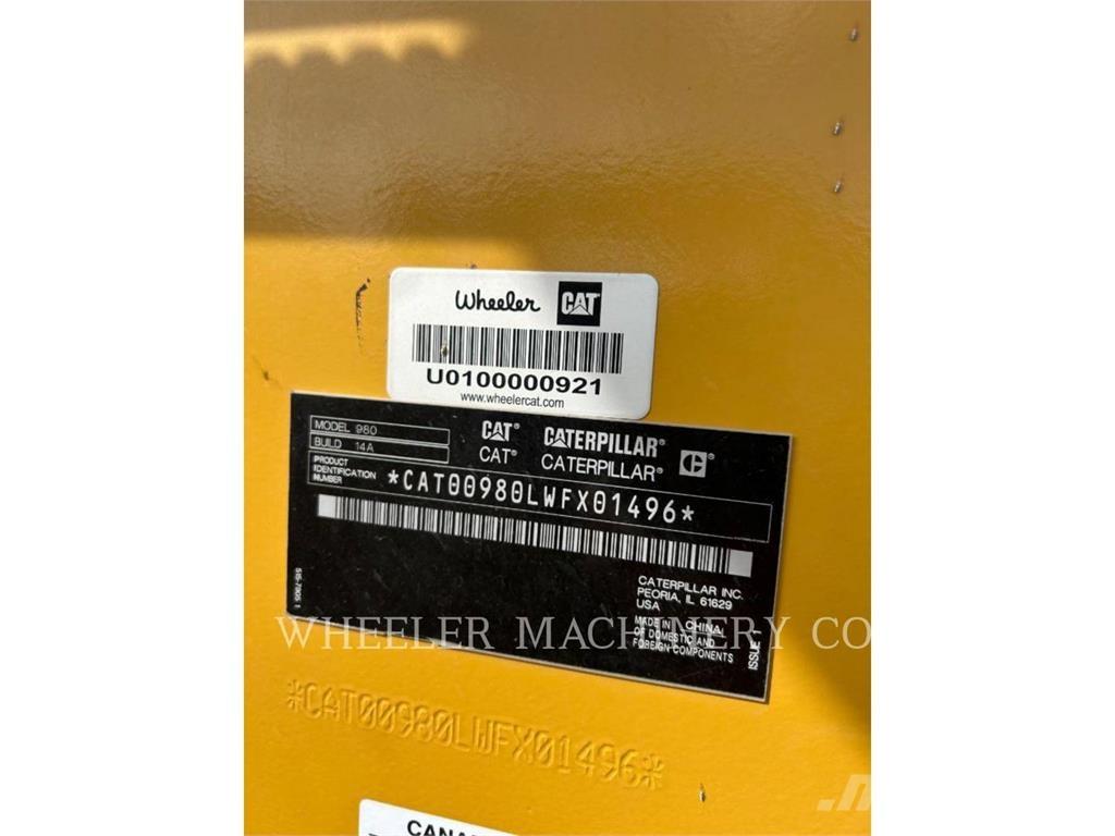 CAT 980 Carregadeiras de rodas