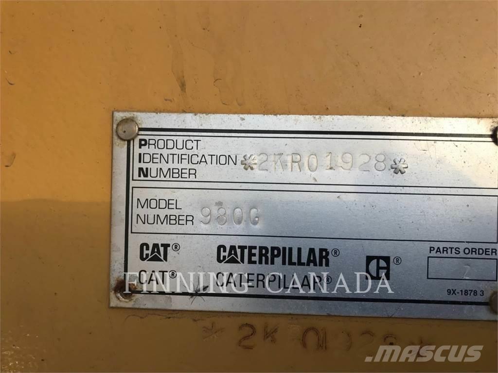 CAT 980G Carregadeiras de rodas