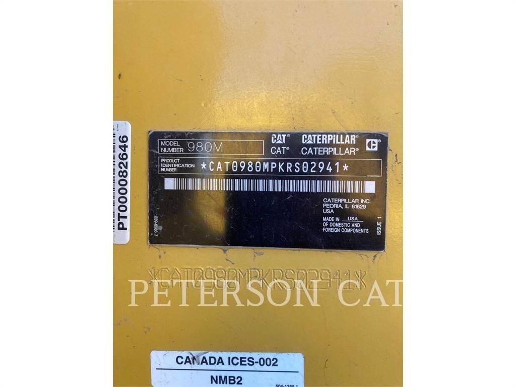 CAT 980M Carregadeiras de rodas