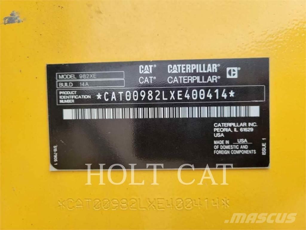 CAT 982 XE Carregadeiras de rodas