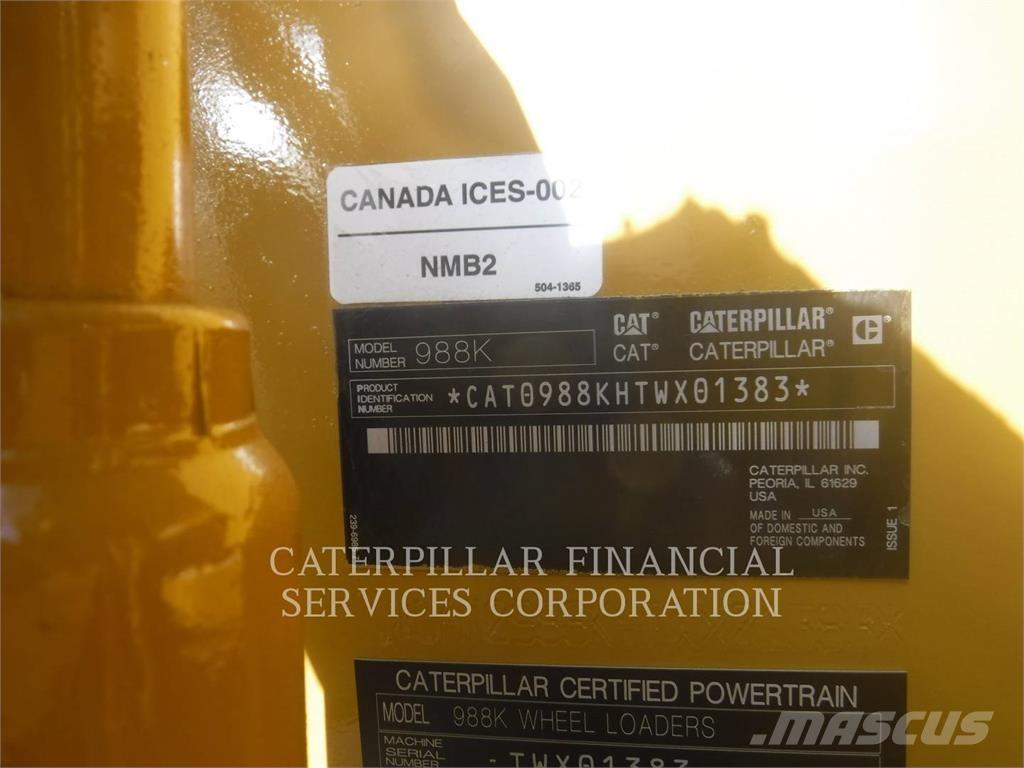 CAT 988K Carregadeiras de rodas