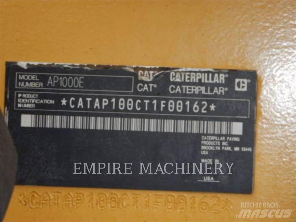 CAT AP1000E Espalhadoras de asfalto