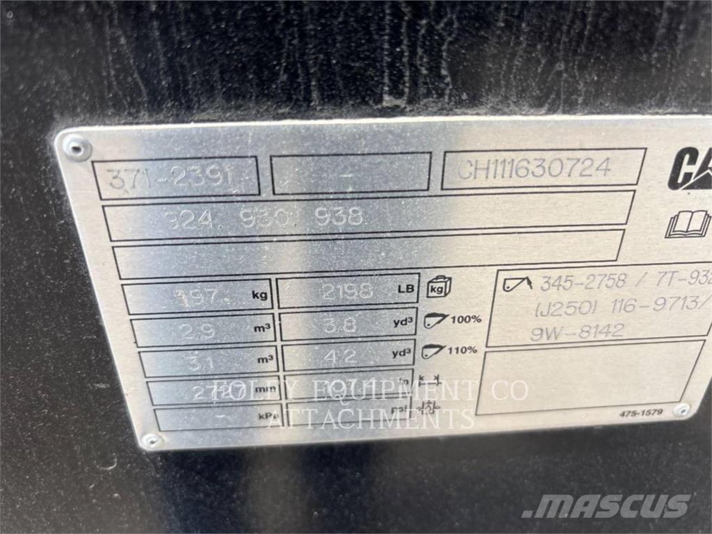 CAT BK38V38GP Carregadeiras de rodas