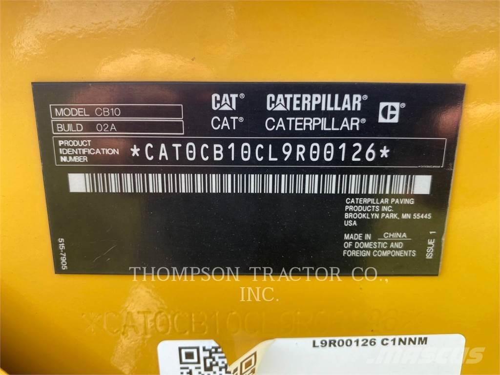 CAT CB 10 Cilindros Compactadores tandem