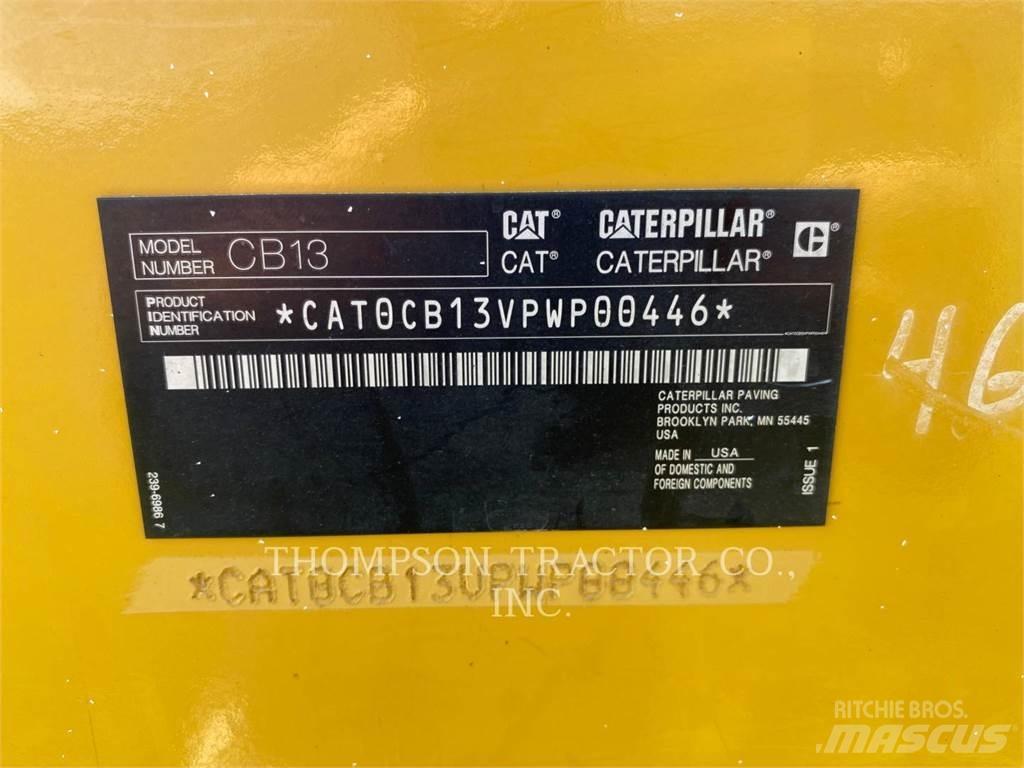 CAT CB13 Cilindros Compactadores tandem