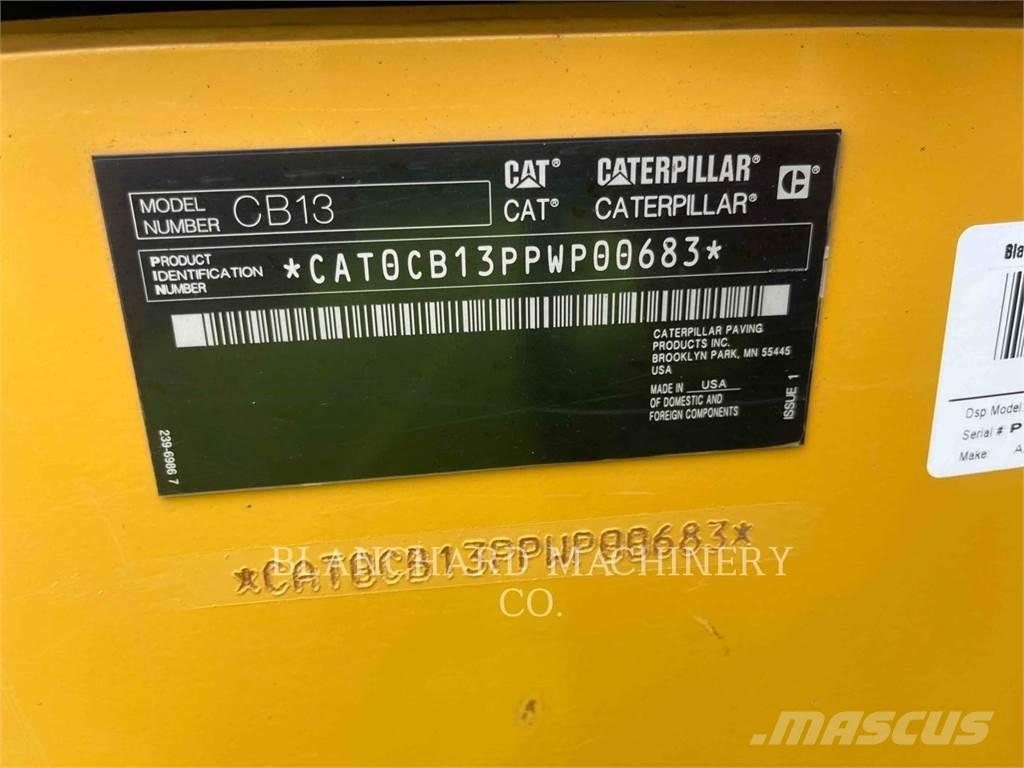 CAT CB13 Cilindros Compactadores tandem