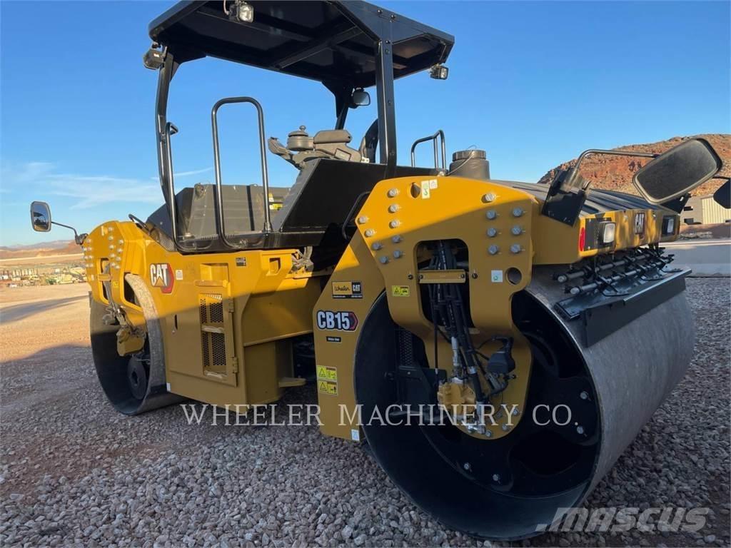 CAT CB15 CW VV Cilindros Compactadores tandem
