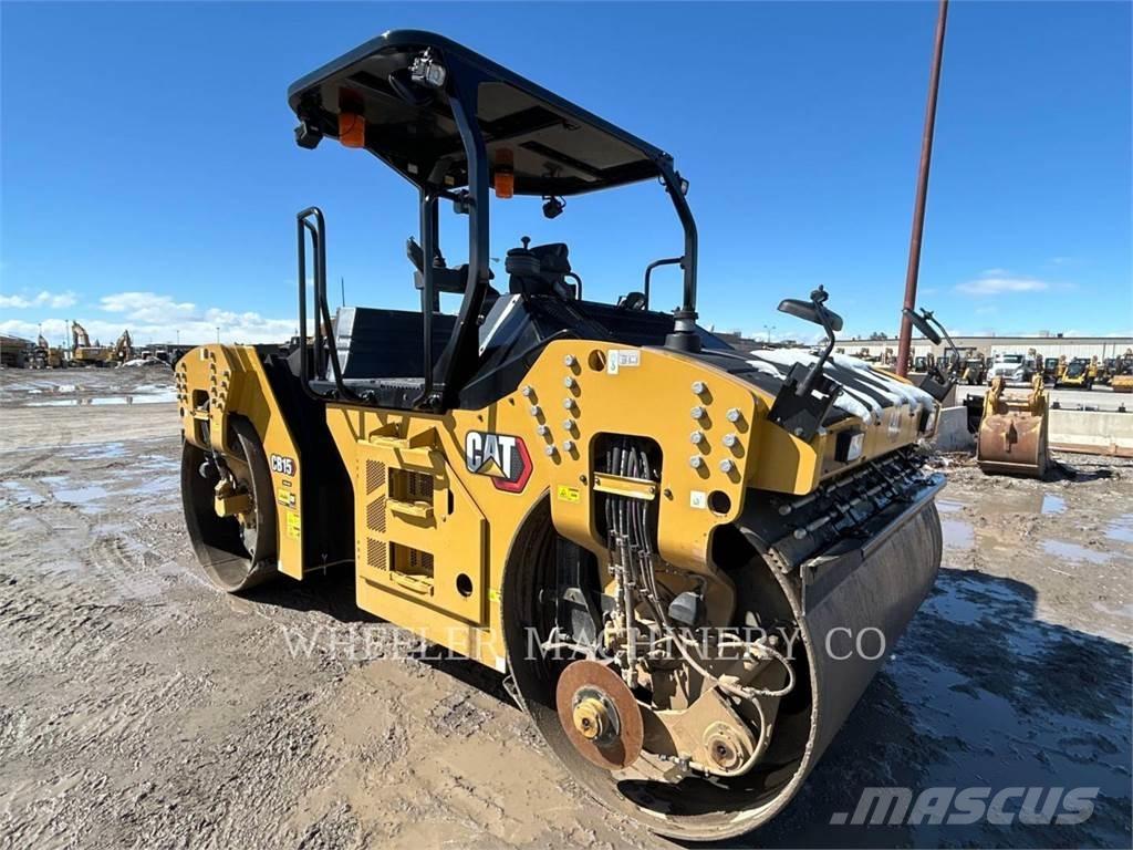 CAT CB15 CW VV Cilindros Compactadores tandem