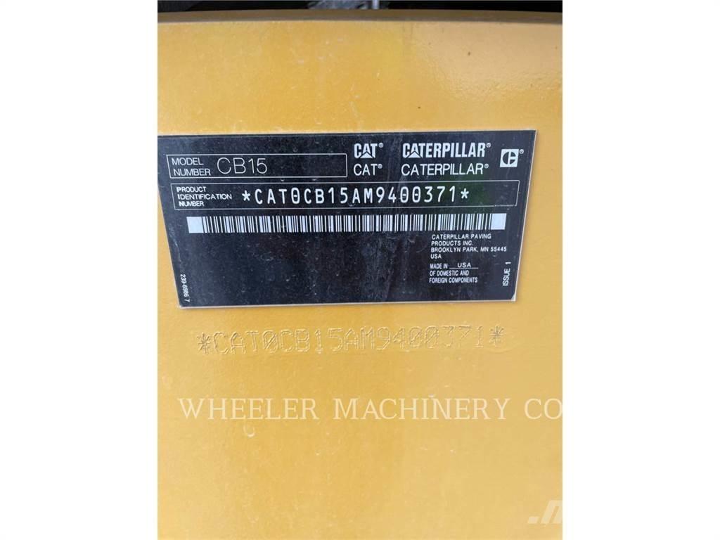 CAT CB15 VV Cilindros Compactadores tandem